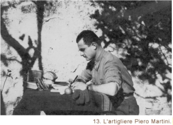 Piero Martini artigliere a CEfalonia